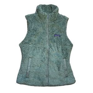 Patagonia Los Gatos Fleece Vest in Green Women’s Size Small
